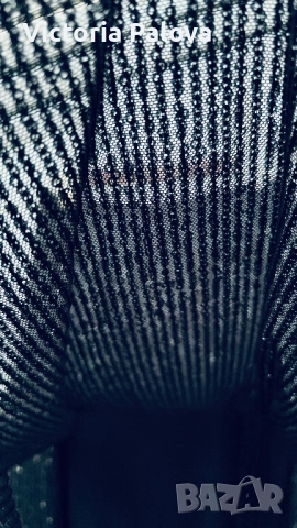 Луксозна черна макси пола с пайети от Maison 123 Paris , снимка 5 - Поли - 53740282