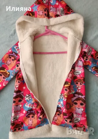 Кожено яке ,Детско палто/яке с пух . , снимка 4 - Детски якета и елеци - 48989595