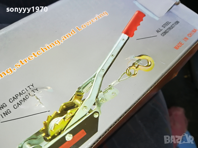 лебедка нова 1 тон 0604221817, снимка 6 - Други инструменти - 36368118