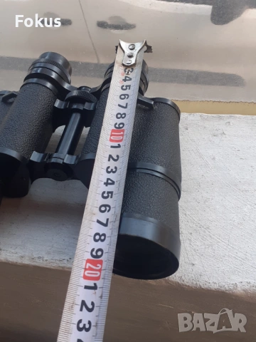 Голям стар бинокъл 7/50, снимка 7 - Антикварни и старинни предмети - 53339848