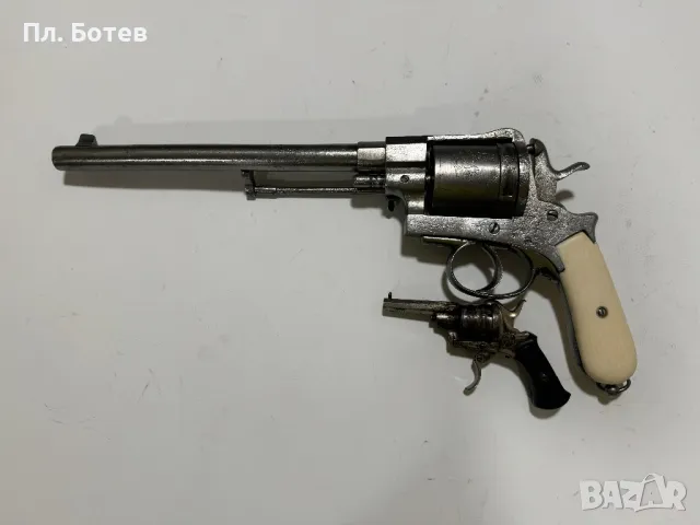 Стар и изключително рядък револвер Гасер