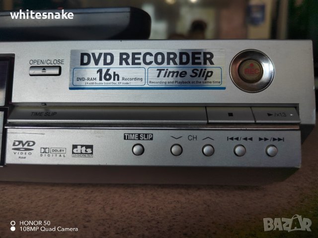 Panasonic DMR-55EB-S, DVD RECORDER, Дистанционно , снимка 4 - Аудиосистеми - 41753527