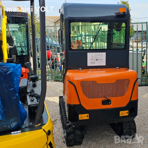 Мини багер NT-E25, 2.5 тона, с кабина и чупеща стрела, снимка 5 - Индустриална техника - 52131833