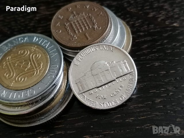 Монета - САЩ - 5 цента | 1987г.