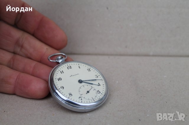 СССР джобен часовник ''Молния'', снимка 2 - Антикварни и старинни предмети - 38925501