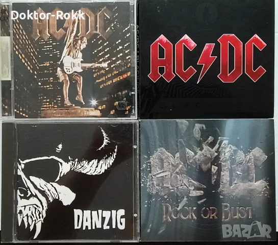 AC/DC & Danzig - оригинални дискове 