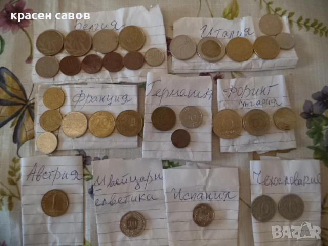 монети от 24 държави, снимка 3 - Нумизматика и бонистика - 53818789