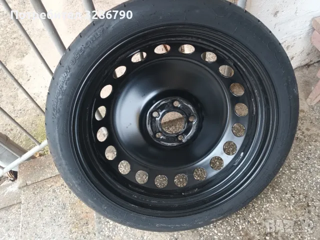 резервна гума(патерица) 5х112, снимка 5 - Гуми и джанти - 49164753