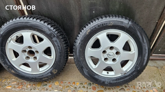джанти със зимни гуми за Опел Зафира А, снимка 3 - Гуми и джанти - 53022488