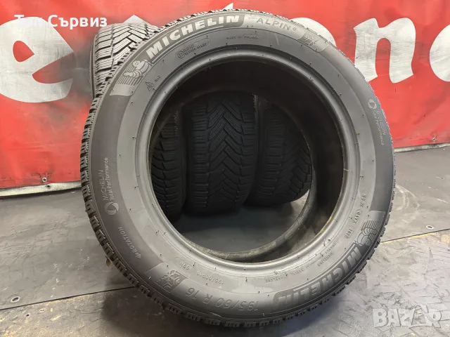 195 60 16, Зимни гуми, Michelin Alpin6, 4 броя, снимка 5 - Гуми и джанти - 55805926