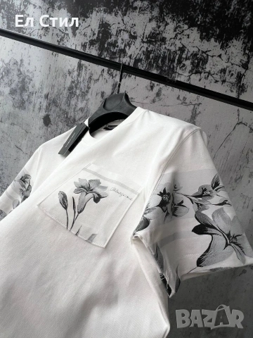 ✨🔥🔥🔥 👍 ✨𝗣𝗿𝗶𝗰e :18€ НА ЕДРО ✨𝗦ı𝘇𝗲: S M L XL XXL 📌5 бр, снимка 6 - Тениски - 53740606