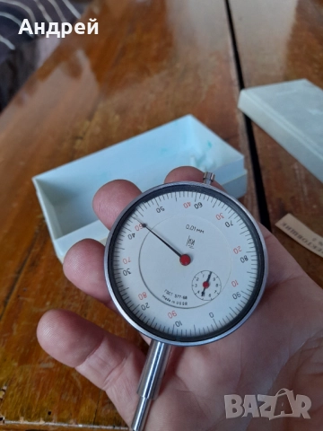 Стар индикаторен часовник,вътромер #4, снимка 4 - Други ценни предмети - 52723541