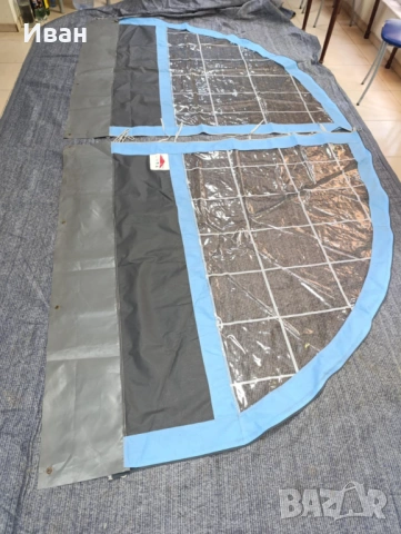 Панорамна тента за каравана MEHLER. Размер 800-835см земя -земя., снимка 5 - Палатки - 53869766