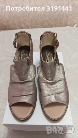 Нови дамски сандали от естествена кожа , снимка 2 - Дамски обувки на ток - 50669717