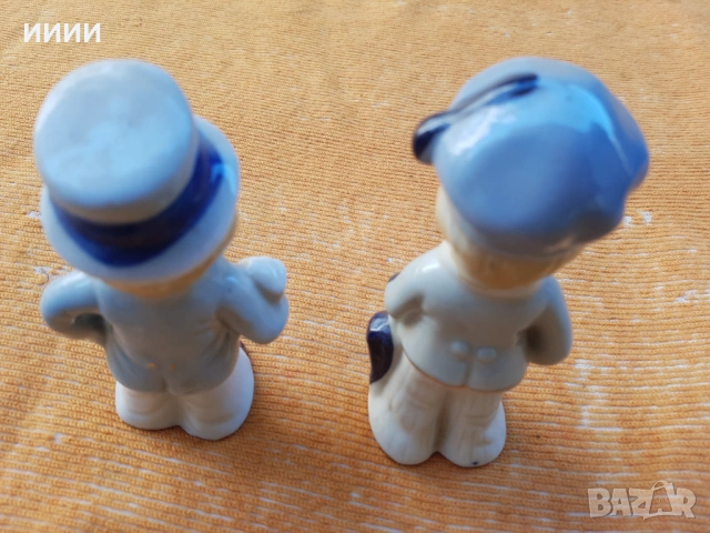 Порцеланова статуетка фигурка клоун 2 бр, снимка 2 - Антикварни и старинни предмети - 53815483
