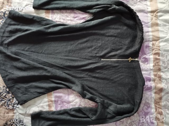 Дамска блуза фина плетка, снимка 4 - Блузи с дълъг ръкав и пуловери - 40599396