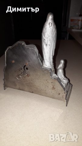 настолен часовник френски /запазен/, снимка 2 - Антикварни и старинни предмети - 39041974