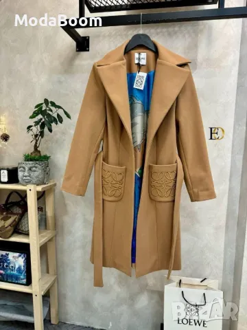 Loewe кафяво дамско палто 