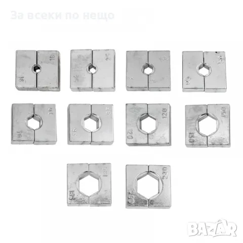 Хидравлични клещи за кербоване 9 тона, 16 – 240 мм² RockForce, снимка 4 - Клещи - 50324817