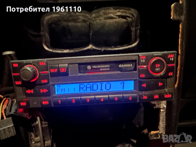 Оригинално радио gamma Vw, снимка 8 - Аудиосистеми - 51796154