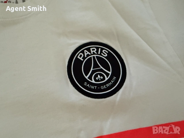 Тениска Nike Air Jordan x PSG, снимка 4 - Тениски - 53838851