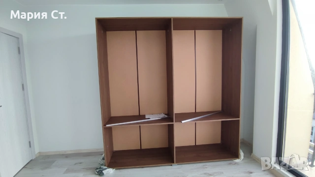 Нов Гардероб В210см дълбоч. 52см , снимка 8 - Гардероби - 53094541