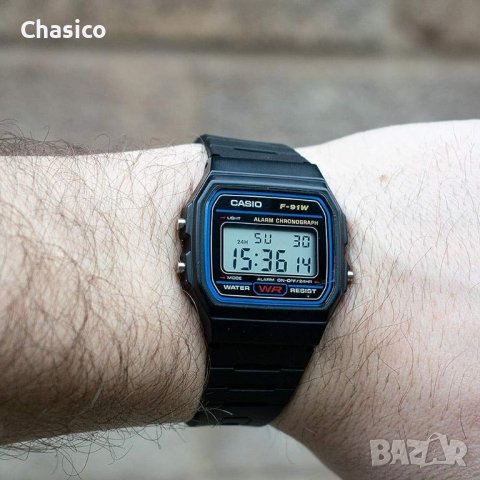 Casio F-91W, снимка 2 - Мъжки - 42213042