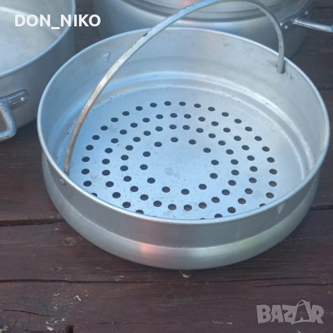 Алуминиев съд за Запарване, снимка 6 - Съдове за готвене - 41630996