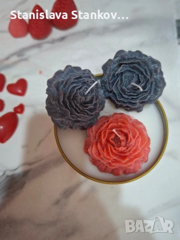 восачни свещи, снимка 5 - Декорация за дома - 53771136