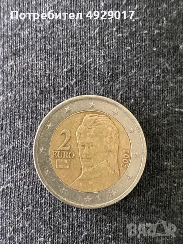 Австрийска колекционерска монета 2€, снимка 4 - Нумизматика и бонистика - 55889224