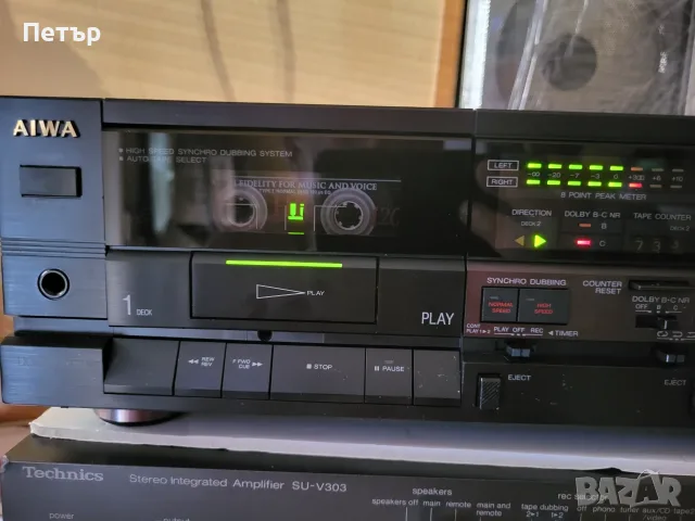 AIWA AD-WX707 със ЗАЩИТНОТО ФОЛИО НА КАПАКА, снимка 8 - Декове - 56270400