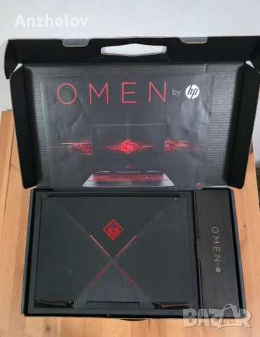 Omen 15.6" i7-8750h, GTX 1060 6GB, 16GB RAM, 500GB SSD, 1TB HDD лаптоп