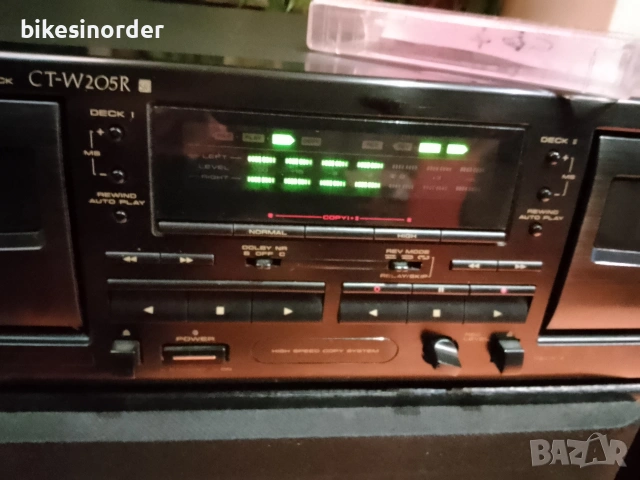 Pioneer CT-W205R. перфектен като нов, снимка 3 - Декове - 53118049