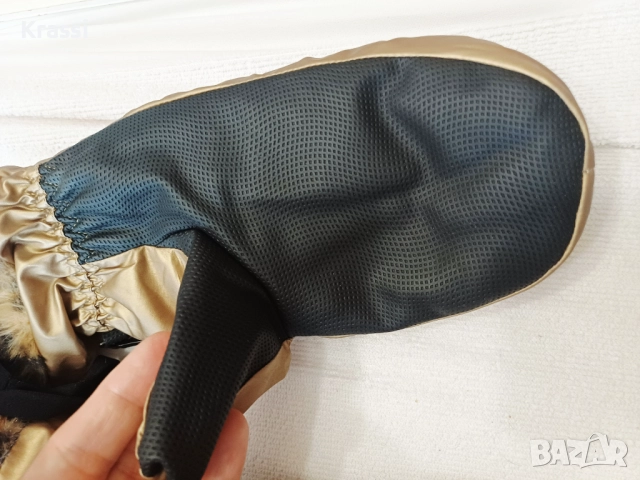 Нови ръкавици старо злато , снимка 5 - Ръкавици - 52855824