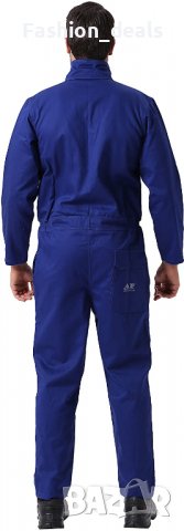 Защитен огнеустойчив цял гащеризон Работно облекло XXL за заварчици, снимка 4 - Други - 33778360