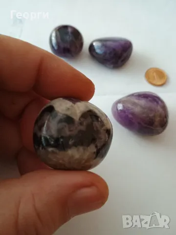 100гр.натурален аметист, снимка 2 - Колиета, медальони, синджири - 50097411
