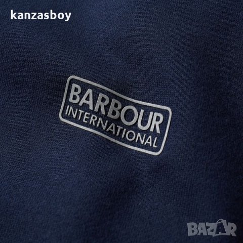 Barbour International Small Logo Crew Sweat - страхотна мъжка блуза, снимка 2 - Блузи - 35800644