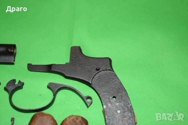 Комплект части за руски револвер Наган - Императорска Тула 1909 г, снимка 4 - Бойно оръжие - 53815464