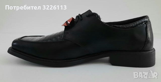 Мъжки обувки Dexter Comfort - Memory Foam, размер - 45.5 /UK 12/. , снимка 5 - Официални обувки - 36237692