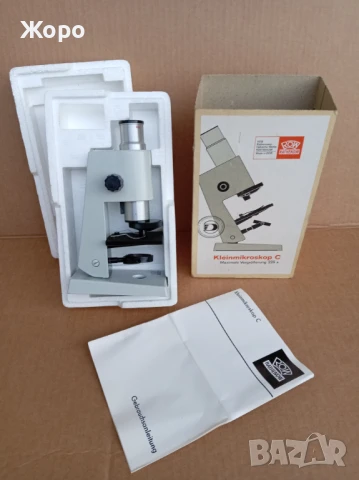 Микроскоп на Carl Zeiss DDR Rathennow модел C, снимка 3 - Медицинска апаратура - 51213133