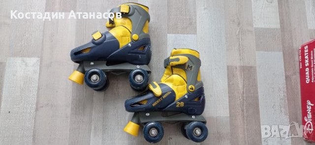 Детски кънки Мики Маус, снимка 3 - Ролери, кънки - 41025221