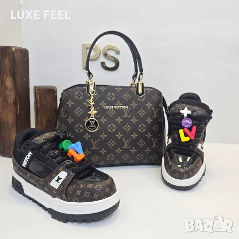 Louis VUITTON 🤍Дамски Кецове , снимка 5 - Кецове - 55742053