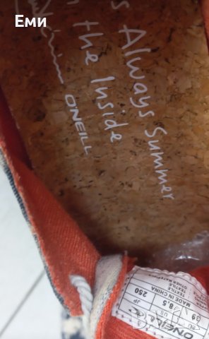 Оригинални дамски обувки O'neill, снимка 2 - Дамски ежедневни обувки - 41608582