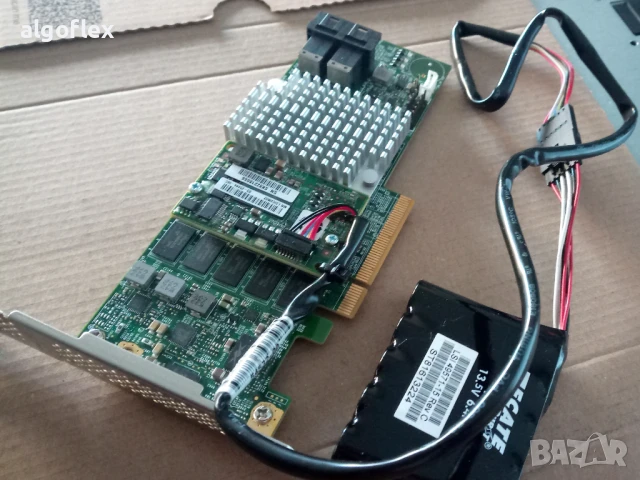 RAID контролер SuperO AOC-S3108L-H8iR-16DD 2G cache RAID 0,1,5,6,JBOD