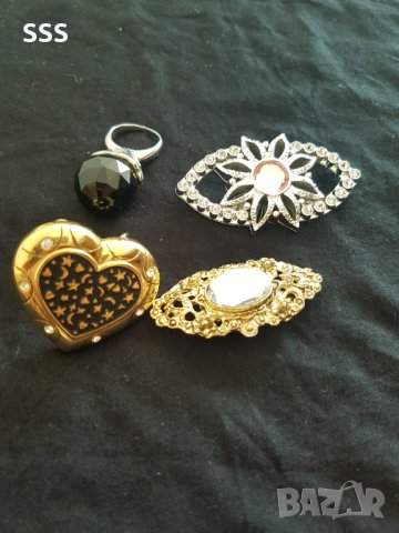 Брошки и пръстен, снимка 6 - Пръстени - 41578524