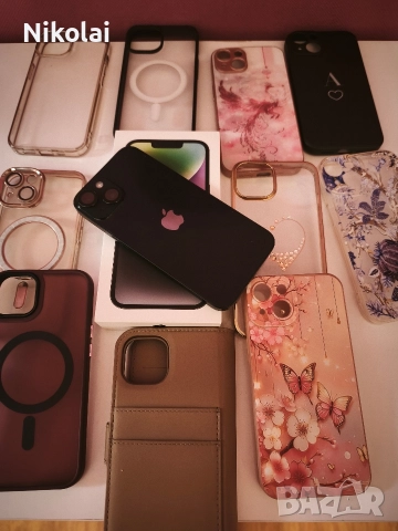iPhone 14 128Gb +10 кейса 