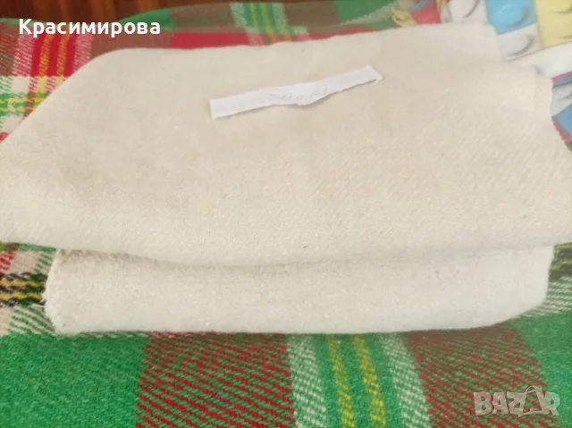 Вълнен плат, ръчно тъкан, снимка 5 - Антикварни и старинни предмети - 56384372
