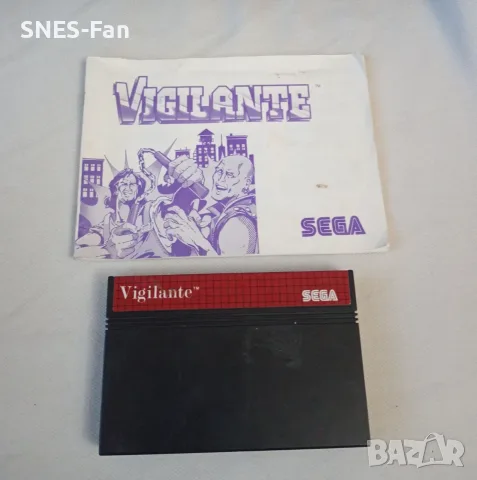 Vigilante - Sega Master System, снимка 2 - Други игри и конзоли - 56144274