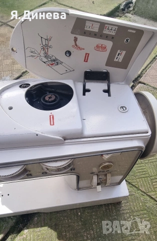Шевна машина Singer 728, снимка 10 - Шевни машини - 53810082
