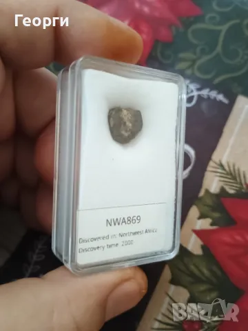 Натурален метеорит NWA869, снимка 4 - Колекции - 50357558